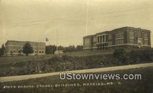 Real Photo, State Normal School - Machias, Maine ME  