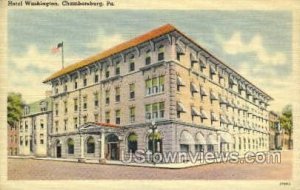 Hotel Washington - Chambersburg, Pennsylvania PA  