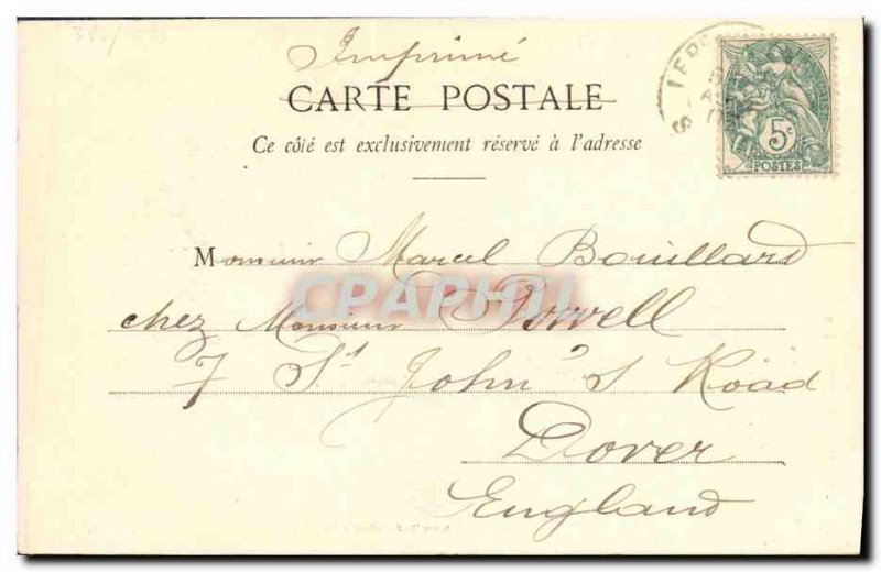 Old Postcard Fun Children Small chest