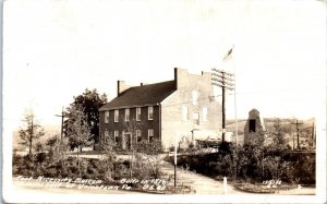 1940 Fort Necessity Museum Uniontown Pennsylvania Real Photo Postcard
