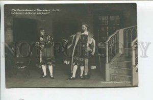 440134 WAGNER OPERA Stage Mastersingers Nuremberg Singer Vintage PHOTO 1907 year