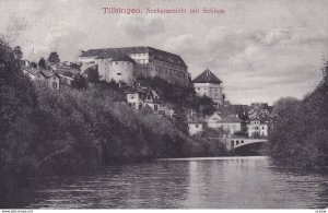 TUBINGEN, Baden-Wurttemberg, Germany, PU-1907; Neckaransicht Mit Schloss