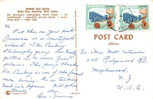 Tower Isle Hotel Ocho Rios Jamaica Postal used unknown 