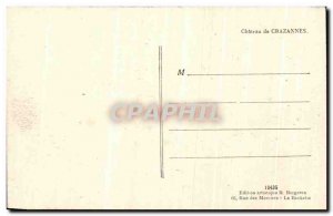 Old Postcard Chateau de Chazannes