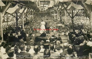 IA, Marshalltown, Iowa, RPPC, Great Mother's Meeting, Singers, Fischer, McLaren