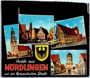 Postcard - Greetings from Nördlingen on the Romantic Road - Nördlingen, Germany