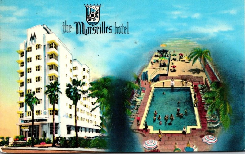 Florida Miami Beach The Marseilles Hotel 1976