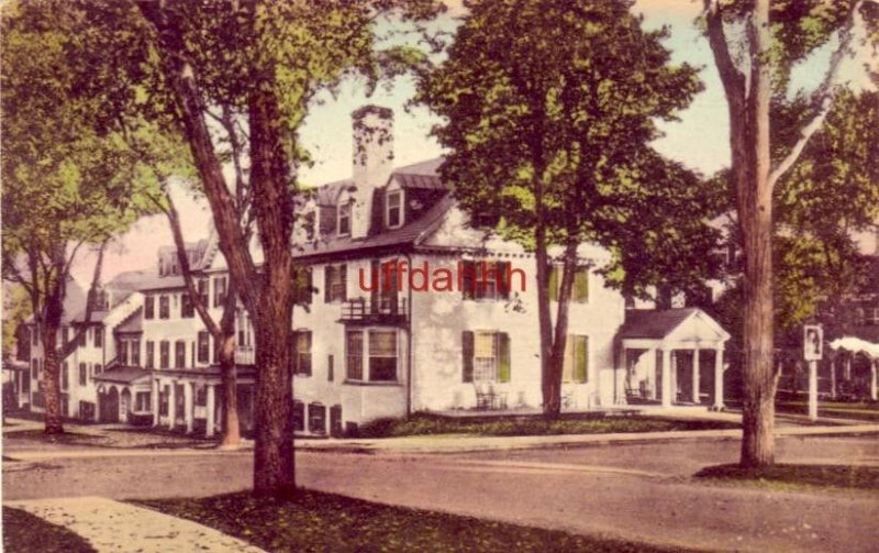 THE LORD JEFFERY, AMHERST, MA handcolored