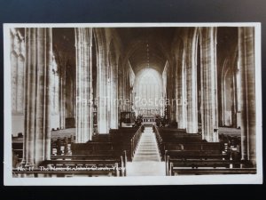 Somerset: YEOVIL St. John's Church, The Nave c1929 RP Postcard