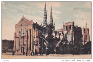 BORDEAUX, Gironde, France, 1900-1910's; Cathedrale St. Andre