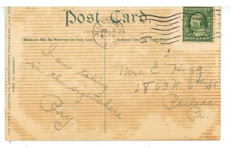 PA - Allentown. Lime Kiln ca 1910