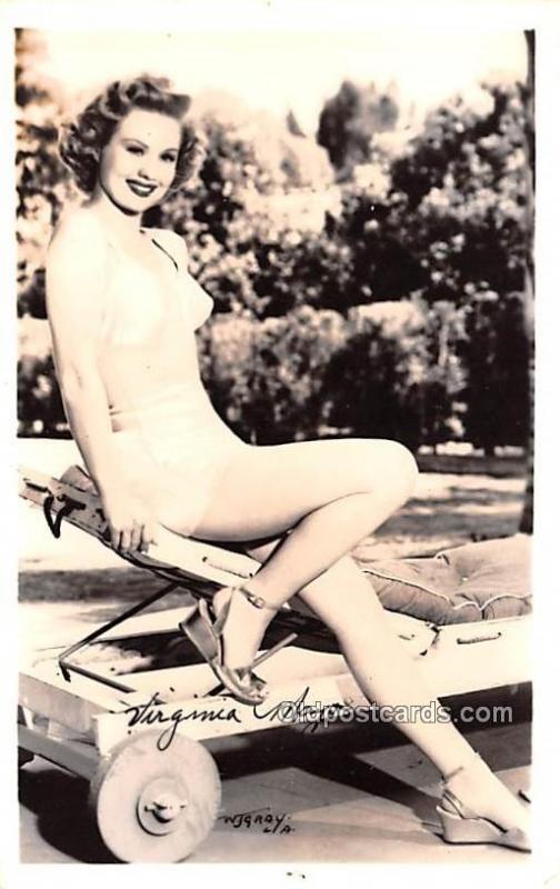 Virginia Mayo Movie Star Actor Actress Film Star Postcard, Old Vintage Antiqu...