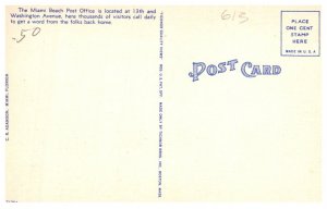 Florida  Miami  Beach  Post office
