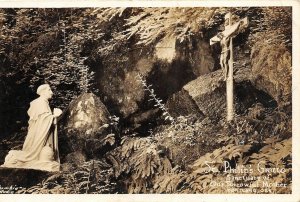 H91/ Portland Oregon RPPC Postcard c30s St Philip's Grotto Sanctuary 98