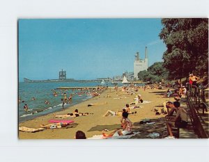 Postcard Lake View Park Lorain Ohio USA