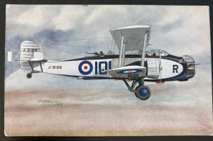 Mint England Color Picture Postcard Aviation Boulton Paul Night Bomber