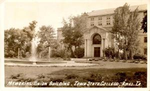 IA - Ames. Iowa State College, Memorial Union Building     *RPPC