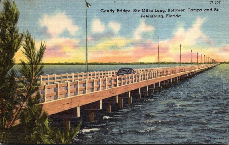 Florida St Petersburg The gandy Bridge