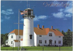 The Chatham Lighthouse Built 1808 Cape Cod Massachusetts 4 by 6