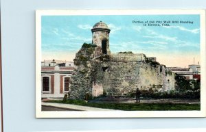 Portion of Old City Wall Still Standing in Havana, Cuba M-25410
