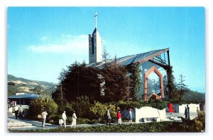 The Wayfarer's Chapel Rancho Palos Verdes California Postcard