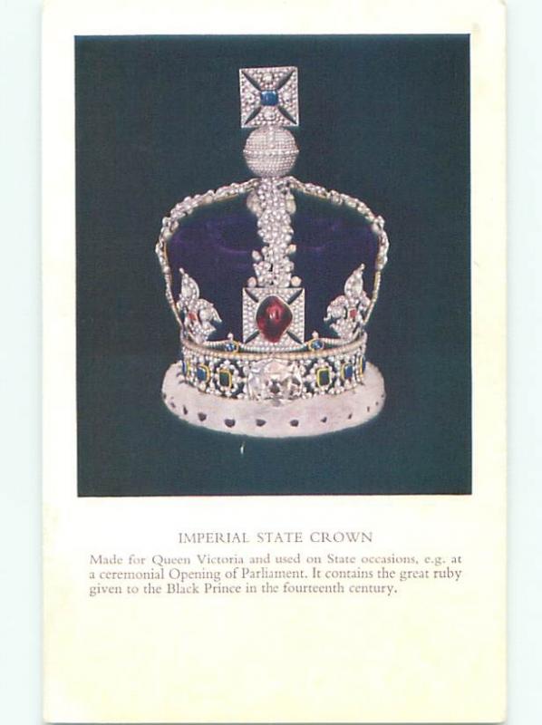 Pre-1980 Royalty IMPERIAL STATE CROWN MADE FOR QUEEN VICTORIA IN ENGLAND AC7531