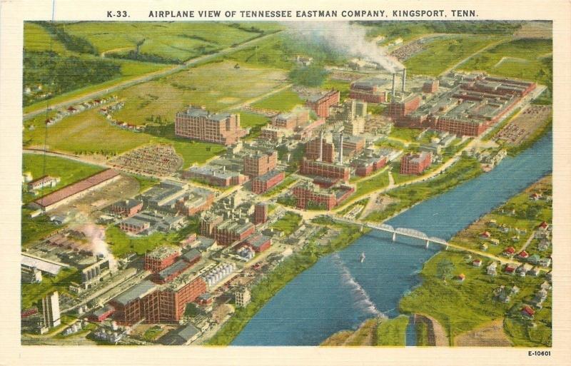 Kingsport Tn Airplane View Of Tennessee Eastman Kodak Company