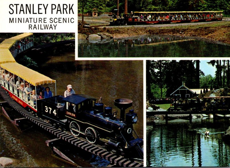 Canada British Columbia Vancouver Stanley Park Miniature Railway