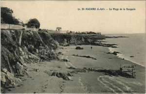 CPA St-NAZAIRE La Plage de la Rougeole (150570)