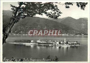 Postcard Modern Lago Maggiore - Isola Superiore Pescatori e