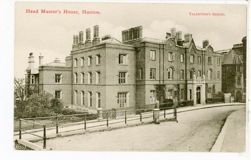 LONDON    HARROW    HEADMASTER'S  HOUSE             1920/30s 