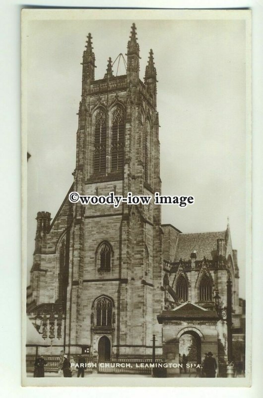 cu2098 - All Saints C.of.E Parish Church, in Leamington Spa - postcard