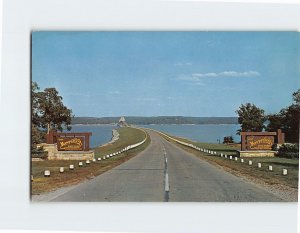 Postcard Kentucky Lake At Eggner's Ferry Bridge, Kentucky Lake State Park, KY