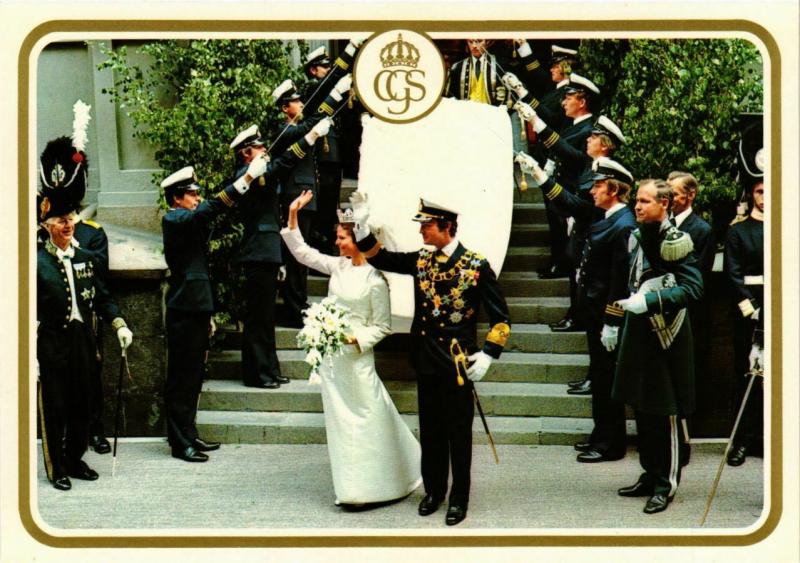 CPM AK From the Royal wedding SWEDISH ROYALTY (845477)