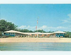 Unused Pre-1980 SILVER SANDS MOTEL Greenport New York NY u3759