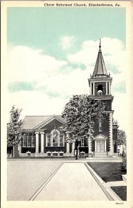 Christ Reformed Church, Elizabethtown PA Vintage Postcard S77
