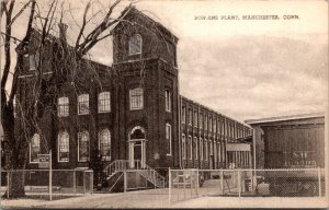 View of Bon-Ami Plant, Manchester CT Vintage Postcard O43