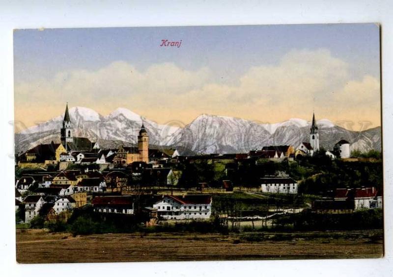 192070 SLOVENIA KRANJ Vintage postcard