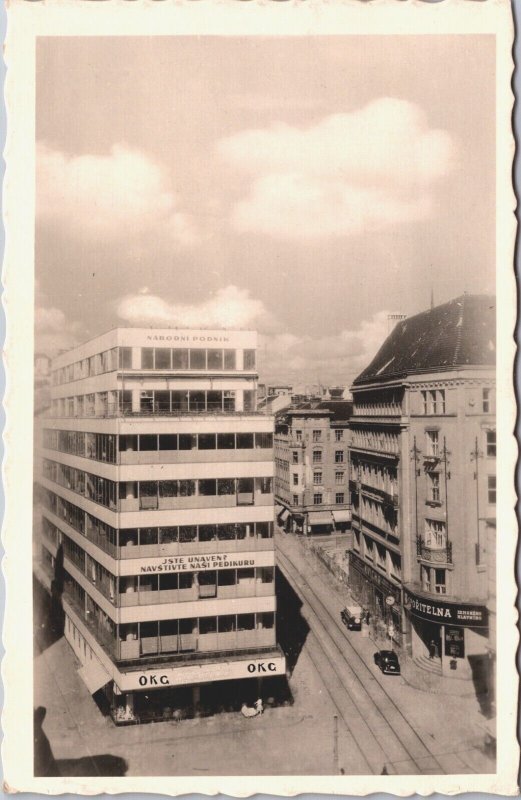 Czech Republic Brno Palac OKG Brunn RPPC 03.64