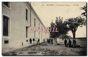 Postcard Old Barracks Army Barracks Gazan Antibes