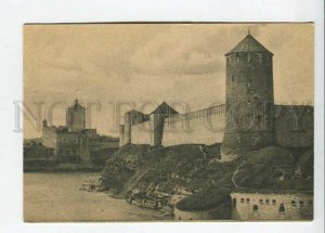 437309 ESTONIA NARVA medieval fortress Vintage postcard