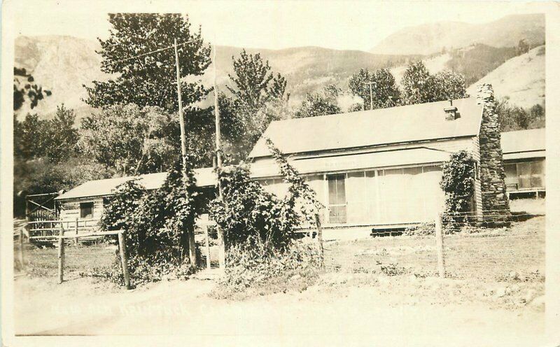 Big Timber Montana Old Kaintuck Camp Pacific 1920s RPPC Photo Postcard ...