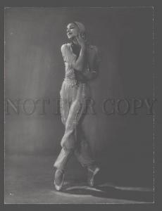 083066 ZUBKOVSKAYA Russian BALLET Star BELLY DANCER old PHOTO