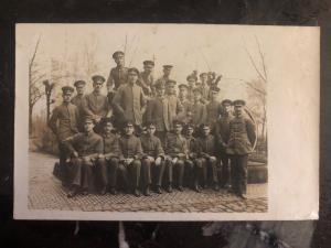 Mint Germany Real Picture Postcard RPPC German Soldiers WWI