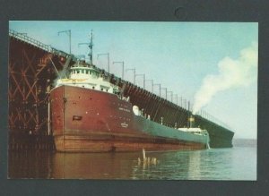 Ca 1939 Chicago Henry G Dalton Ore Freighter On Lake Superior Mint
