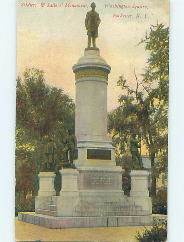 Divided-Back MONUMENT Rochester New York NY HJ8063