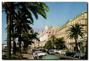 Postcard Modern Nice Garden Hotel Citroen 2CV