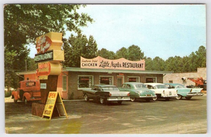 1953 Little Naples Restaurant Cherry Grove SC Myrtle Beach Fried