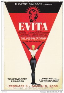 Theatre Calgary, Evita, Philadelphia Story, Copenhagen, CALGARY, Alberta, Can...