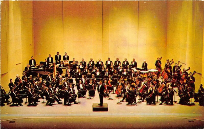 Atlanta Georgia 1969 Postcard Atlanta Symphony Orchestra Memorial Arts Center